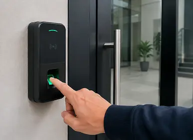 09 servicio control acceso biometrico